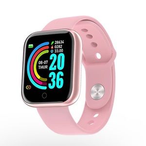 Smart Watch Sport Y68 Pink; Waterproof; Bluetooth